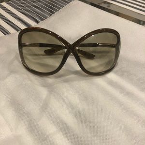 TOM FORD ‘Whitney’ 64MM open side sunglasses